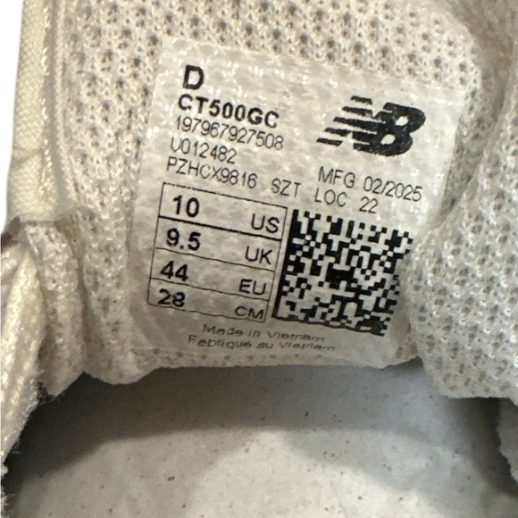 New Balance T500 Sneakers Size Mens 10 Womens 11.5 Lilac Grey White Lace Up NEW - Picture 11 of 13